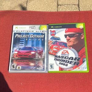 Project Gotham Racing and NASCAR Thunder 2003 Game Set